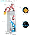 Hot Sales GNB GAONENG 4S 2300MAH 14.8V 80C LiPo Battery FPV Drone Quadcopter Racing RC Air Wing Upgraded From 2200mah